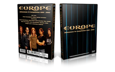 Artwork Cover of Europe Compilation DVD Millennium 1999 2003 Proshot