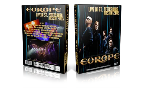 Artwork Cover of Europe Compilation DVD St Petersburg 2005 Proshot