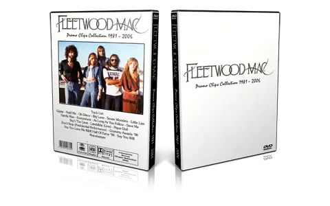 Artwork Cover of Fleetwood Mac Compilation DVD Promo Clips 1981-2006 Proshot