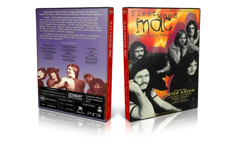 Artwork Cover of Fleetwood Mac Compilation DVD The Early Years Proshot