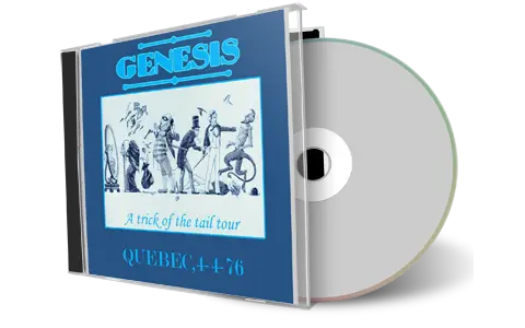 Artwork Cover of Genesis 1976-04-04 CD Quebec Audience