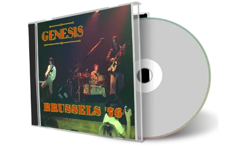 Artwork Cover of Genesis 1976-06-22 CD Brussels Audience