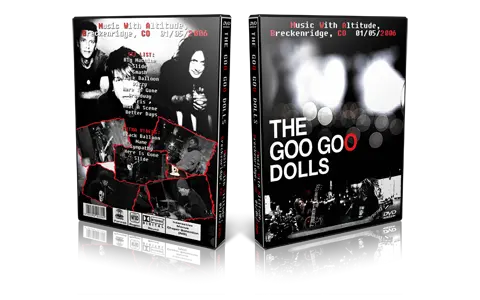 Artwork Cover of Goo Goo Dolls 2006-01-05 DVD Breckenridge Proshot