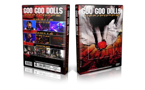 Artwork Cover of Goo Goo Dolls Compilation DVD New York 2003 Proshot