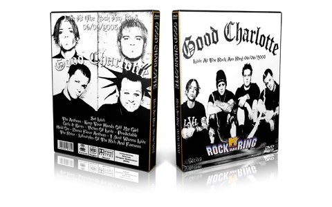 Artwork Cover of Good Charlotte 2008-06-06 DVD Nurburgring Proshot
