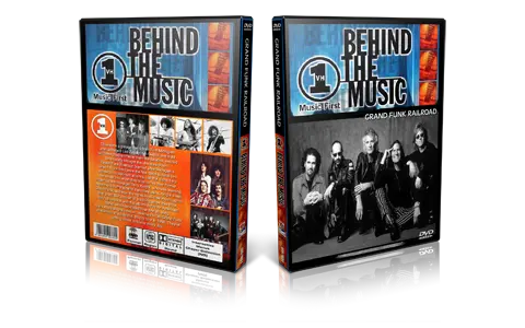 Artwork Cover of Grand Funk Railroad Compilation DVD Behind The Music 1999 Proshot