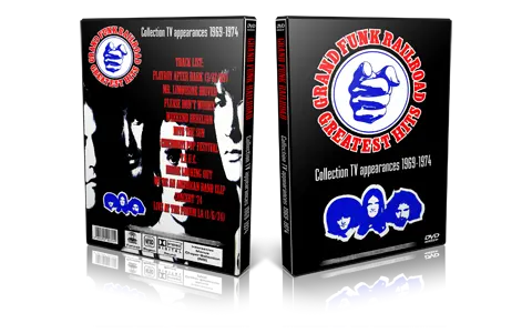 Artwork Cover of Grand Funk Railroad Compilation DVD TV Appearances 1969-1974 Proshot