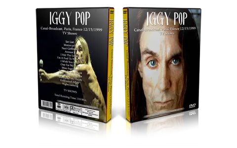 Artwork Cover of Iggy Pop 1999-12-15 DVD Paris Proshot