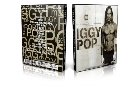 Artwork Cover of Iggy Pop 2006-07-14 DVD Montreux Proshot