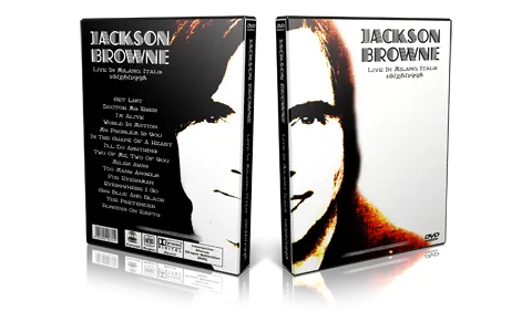 Artwork Cover of Jackson Browne 1993-10-26 DVD Milano Proshot