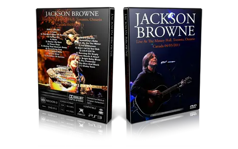 Artwork Cover of Jackson Browne 2011-04-05 DVD Toronto Audience