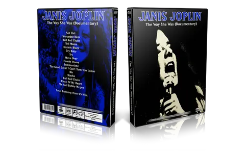 Artwork Cover of Janis Joplin Compilation DVD The Way She Was Proshot