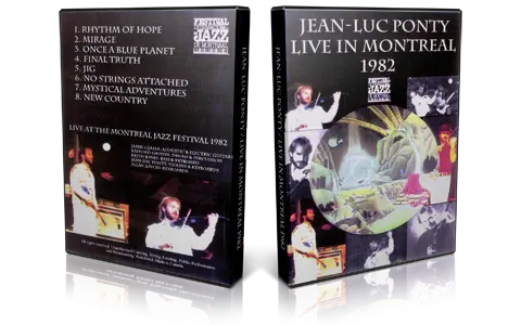 Artwork Cover of Jean Luc Ponty Compilation DVD Montreal Jazz Festival 1982 Audience