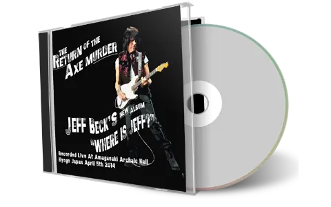 Artwork Cover of Jeff Beck 2014-04-05 CD Hyogo Audience