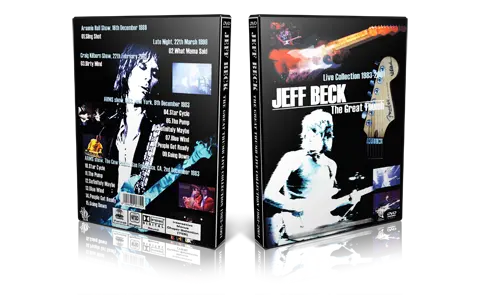 Artwork Cover of Jeff Beck Compilation DVD The Great Thumb 1983-2001 Proshot