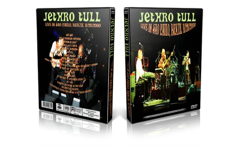 Artwork Cover of Jethro Tull 2000-11-28 DVD Sao Paulo Proshot