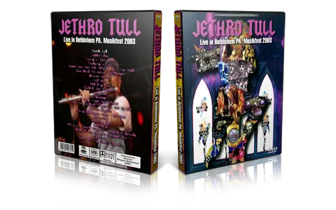 Artwork Cover of Jethro Tull Compilation DVD Bethlehem 2003 Proshot