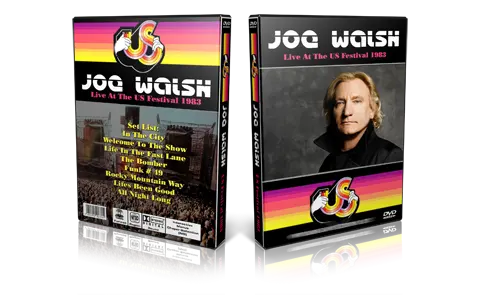 Artwork Cover of Joe Walsh Compilation DVD US Festival 1983 Proshot