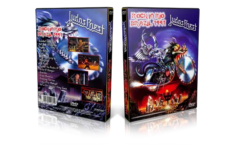 Artwork Cover of Judas Priest Compilation DVD Rock In Rio II Brazil 1991 Proshot