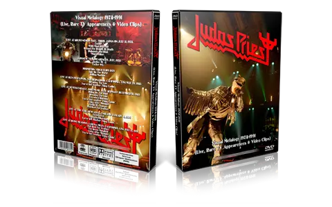 Artwork Cover of Judas Priest Compilation DVD Visual Metalogy 1978-1991 Proshot