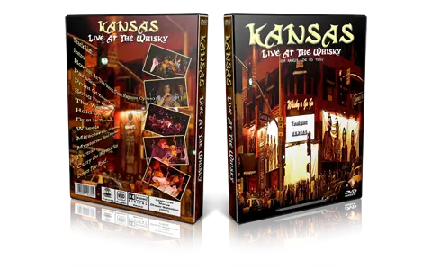 Artwork Cover of Kansas Compilation DVD The Whiskey 1992 Proshot
