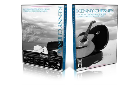 Artwork Cover of Kenny Chesney Compilation DVD Wildwood Beach 2012 Proshot