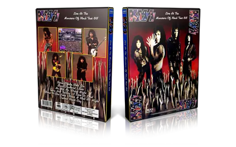 Artwork Cover of KISS Compilation DVD Monsters Of Rock 1988 Proshot