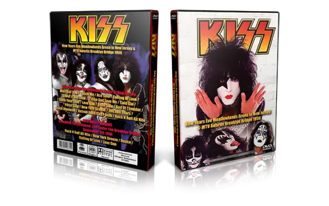 Artwork Cover of KISS Compilation DVD New Years Evo New Jersey Proshot