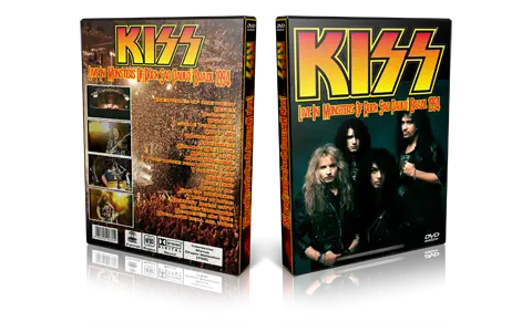 Artwork Cover of KISS Compilation DVD Sao Paulo 1994 Proshot