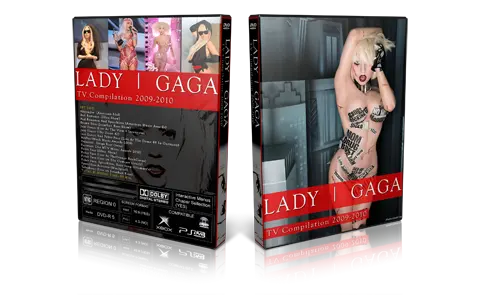 Artwork Cover of Lady Gaga Compilation DVD TV Collection 2009-2010 Proshot