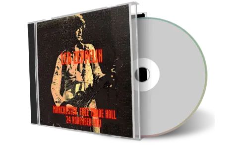 Artwork Cover of Led Zeppelin 1971-11-24 CD Manchester Audience