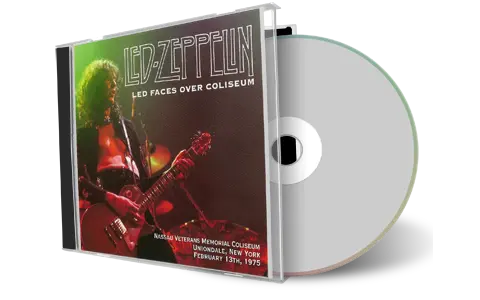 Artwork Cover of Led Zeppelin 1975-02-13 CD New York Soundboard