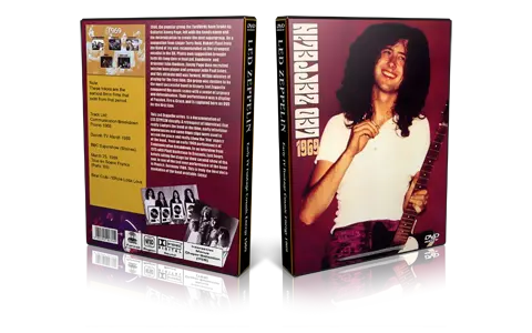 Artwork Cover of Led Zeppelin Compilation DVD Cosmic Energy 1969 Proshot