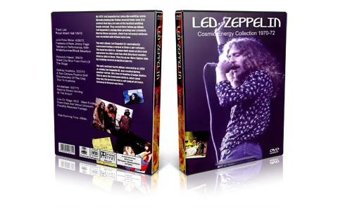 Artwork Cover of Led Zeppelin Compilation DVD Cosmic Energy Collection Proshot