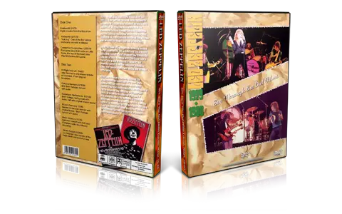 Artwork Cover of Led Zeppelin Compilation DVD See Thru The Out Films 1979-1980 Proshot