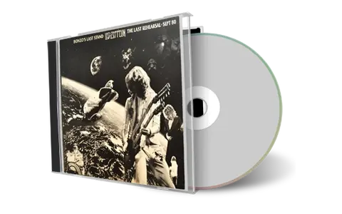 Artwork Cover of Led Zeppelin Compilation CD Last Rehearsal September 1980 Soundboard