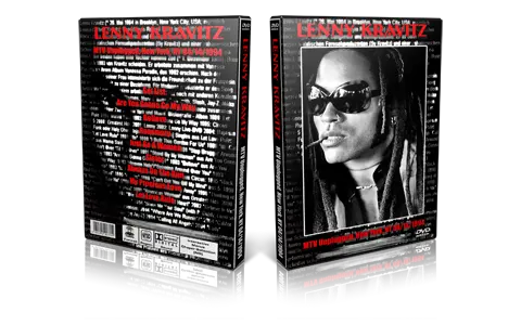 Artwork Cover of Lenny Kravitz 1994-04-14 DVD MTV Unplugged Proshot