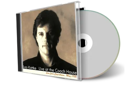 Artwork Cover of Leo Kottke 1986-05-23 CD San Juan Capistrano Soundboard