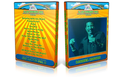 Artwork Cover of Lionel Richie 2015-06-28 DVD Glastonbury Festival 2015 Proshot