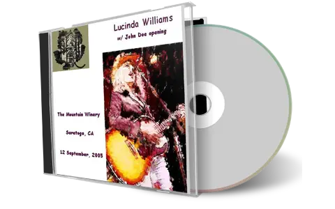 Artwork Cover of Lucinda Williams 2005-09-12 CD Saratoga Audience