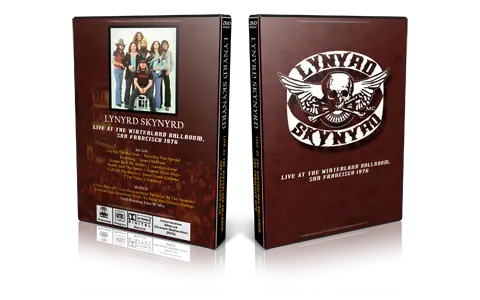 Artwork Cover of Lynyrd Skynyrd 1976-03-01 DVD San Francisco Proshot
