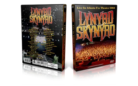 Artwork Cover of Lynyrd Skynyrd Compilation DVD Fox Theatre 1993 Proshot