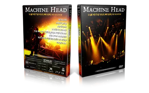Artwork Cover of Machine Head 2004-06-04 DVD Rock Am Ring Proshot