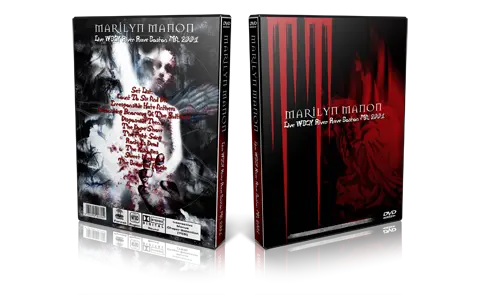 Artwork Cover of Marilyn Manson Compilation DVD Boston 2001 Proshot