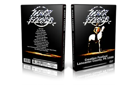 Artwork Cover of Mark Farner Compilation DVD Creation Festival 1988 Proshot