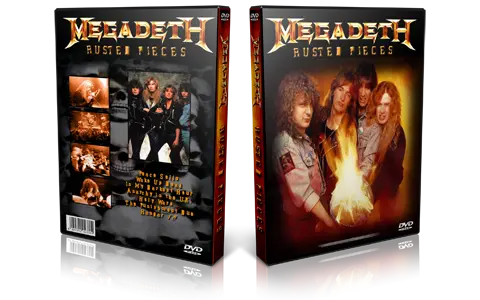 Artwork Cover of Megadeth Compilation DVD Rusted Pieces Proshot