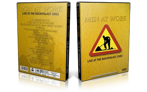 Artwork Cover of Men At Work Compilation DVD Rockpalast 1982 Proshot