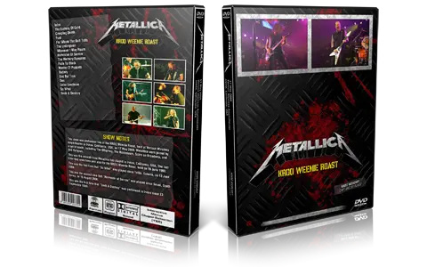 Artwork Cover of Metallica 2008-05-17 DVD KROQ Weenie Roast Festival Proshot