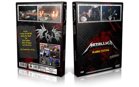 Artwork Cover of Metallica 2008-08-24 DVD Reading Proshot