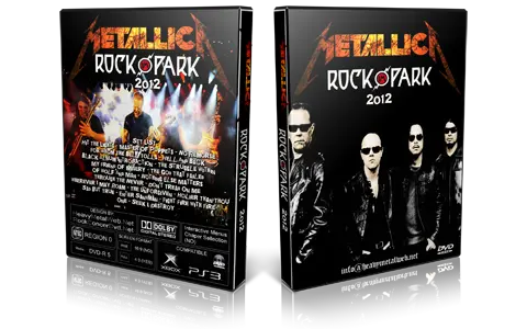 Artwork Cover of Metallica 2012-06-01 DVD Nurnberg Proshot
